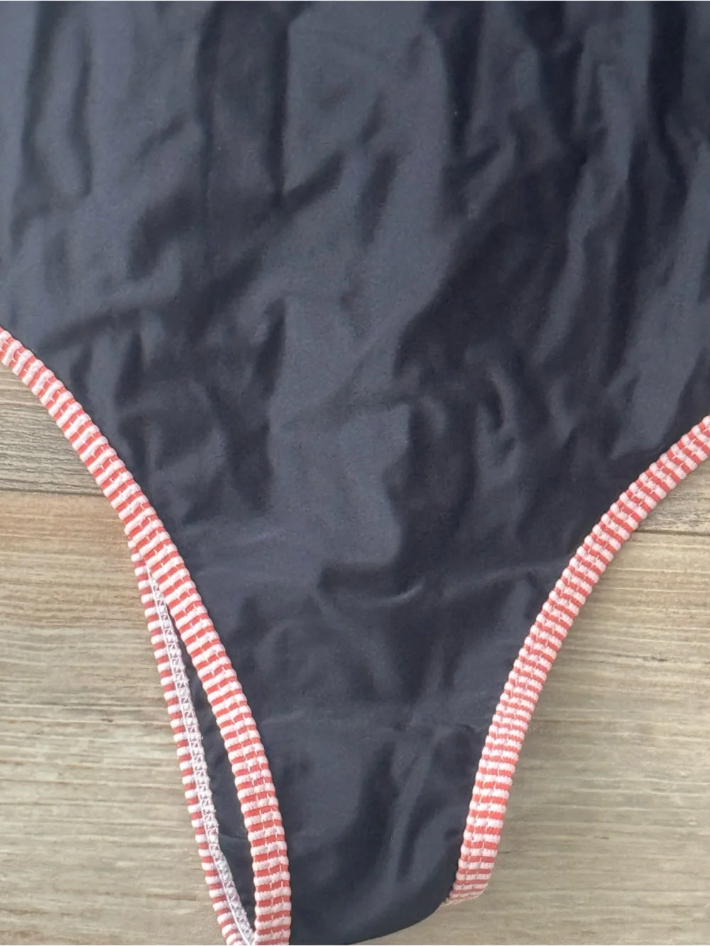Cupshe In Your Dreams Black One-Piece Swimsuit Medium NWT